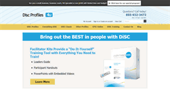 Desktop Screenshot of discprofiles4u.com